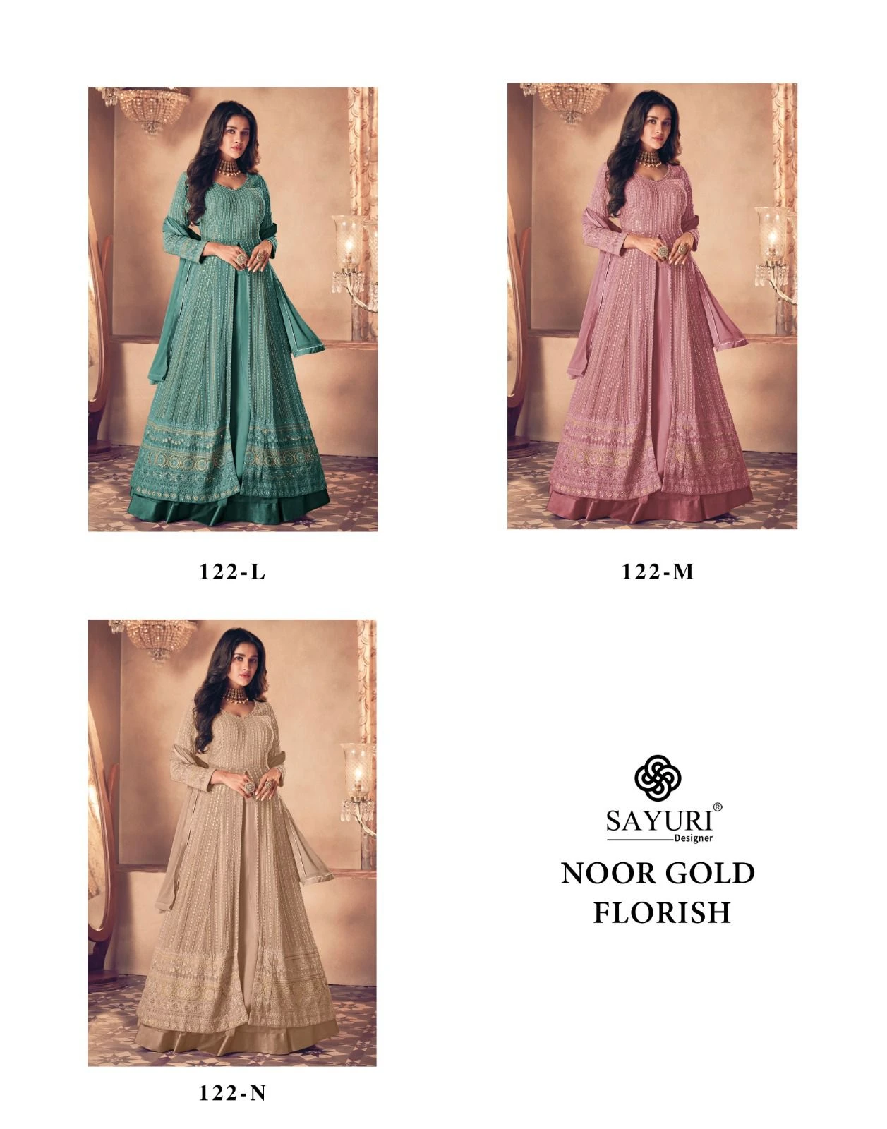 NOOR GOLD FLORISH